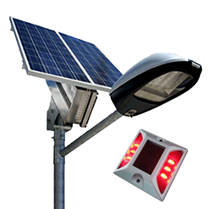 Solar Street Light & Divider